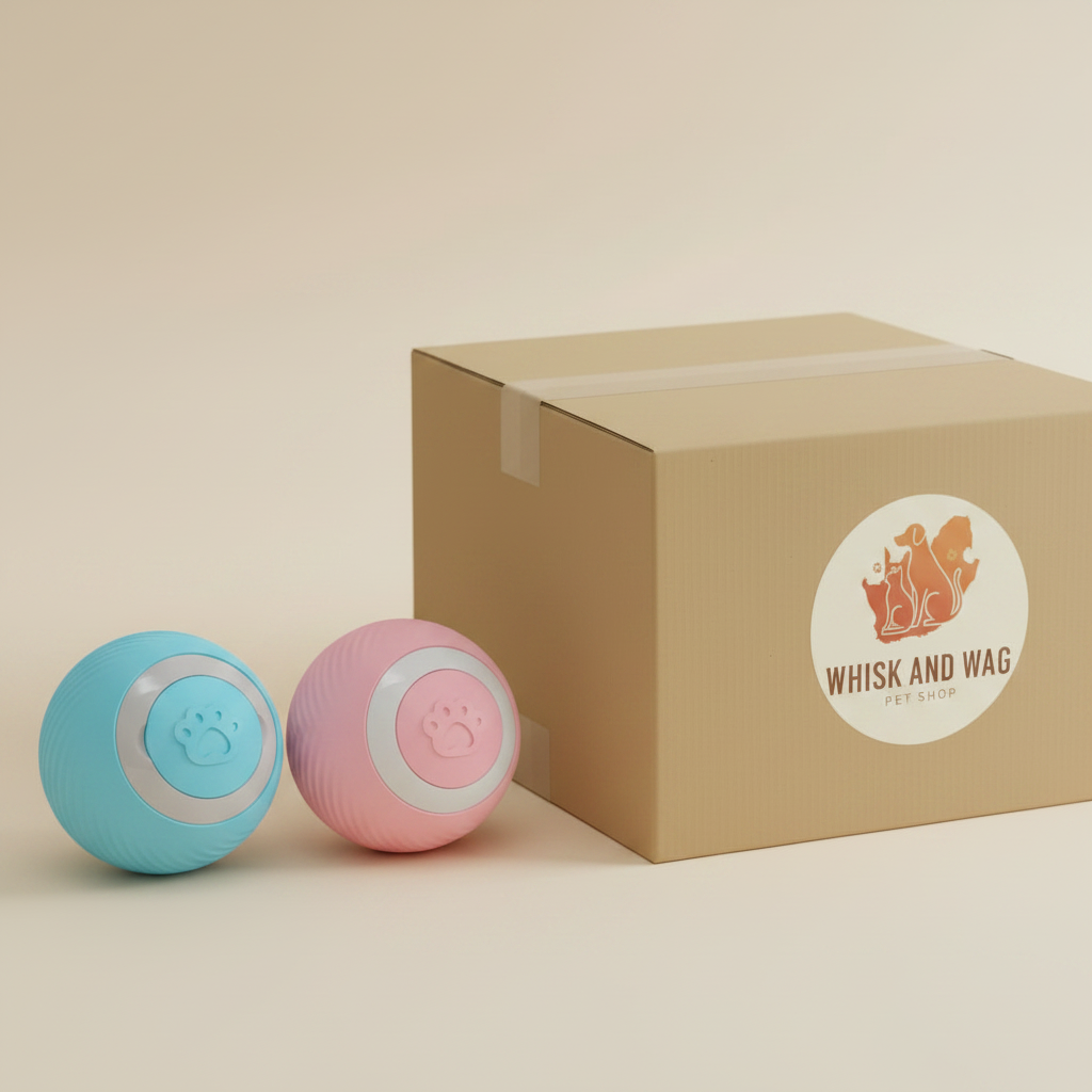 Whisk & Wag™ Auto-Rolling Interactive Pet Ball