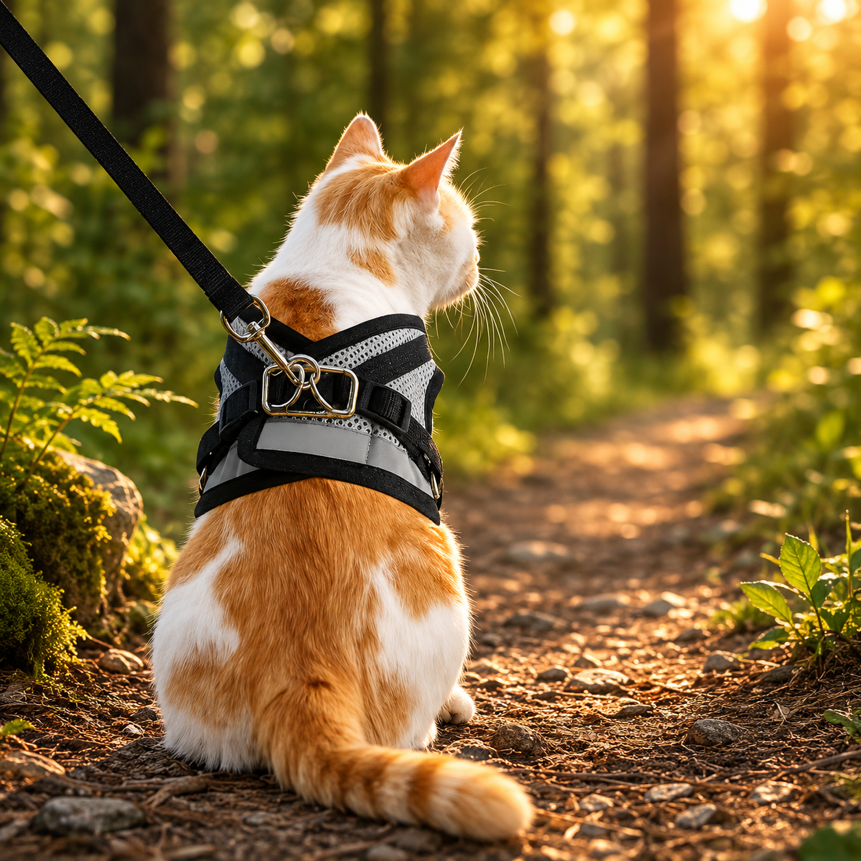 Whisk & Wag™ Breathable Vest Harness & Leash Set