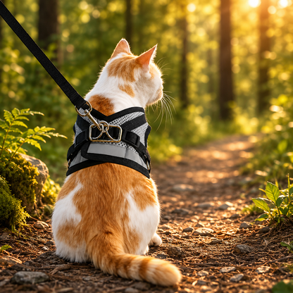 Whisk & Wag™ Breathable Vest Harness & Leash Set