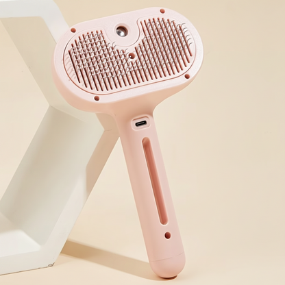 Whisk & Wag™ 3-in-1 Steam Grooming Brush
